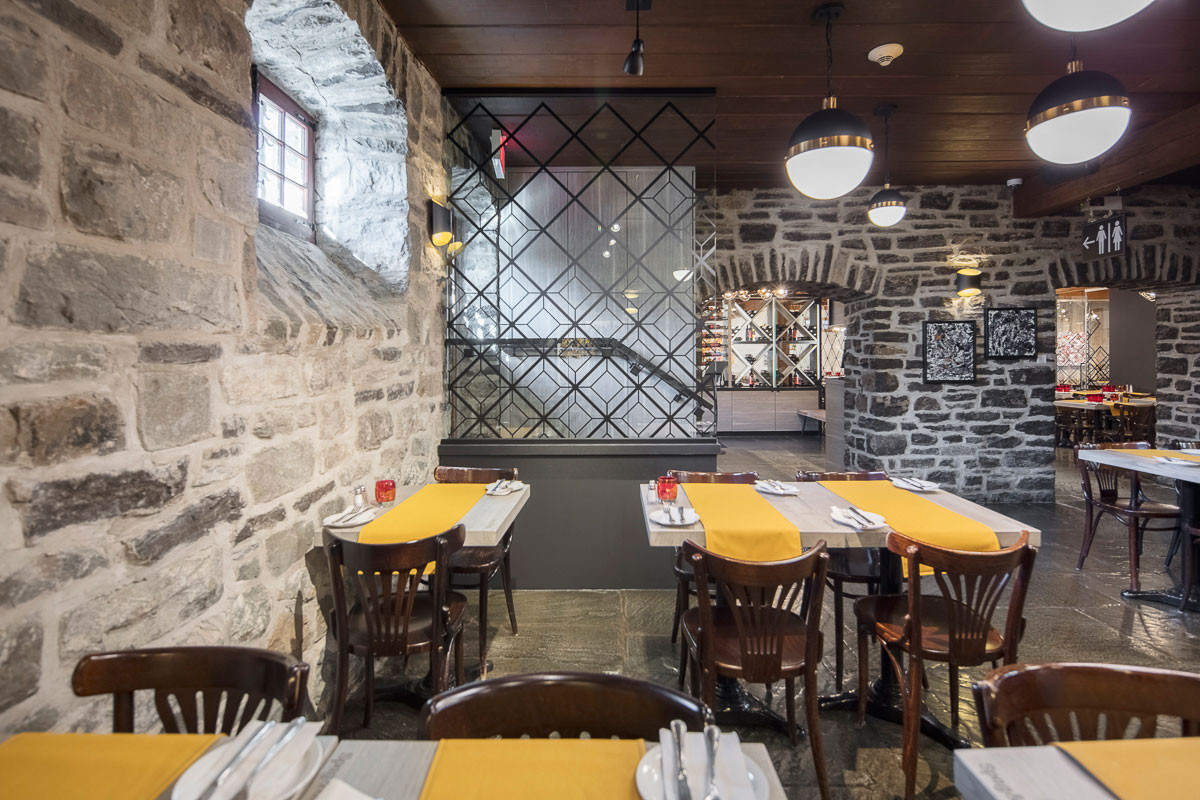 Design intérieur salle de restaurant
