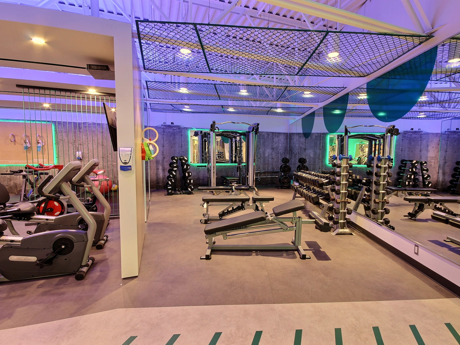 Designer d'intérieur sportif