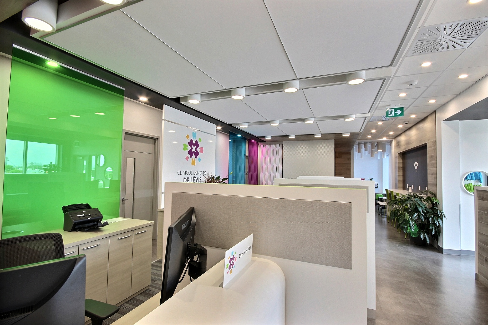 Design intérieur clinique Québec
