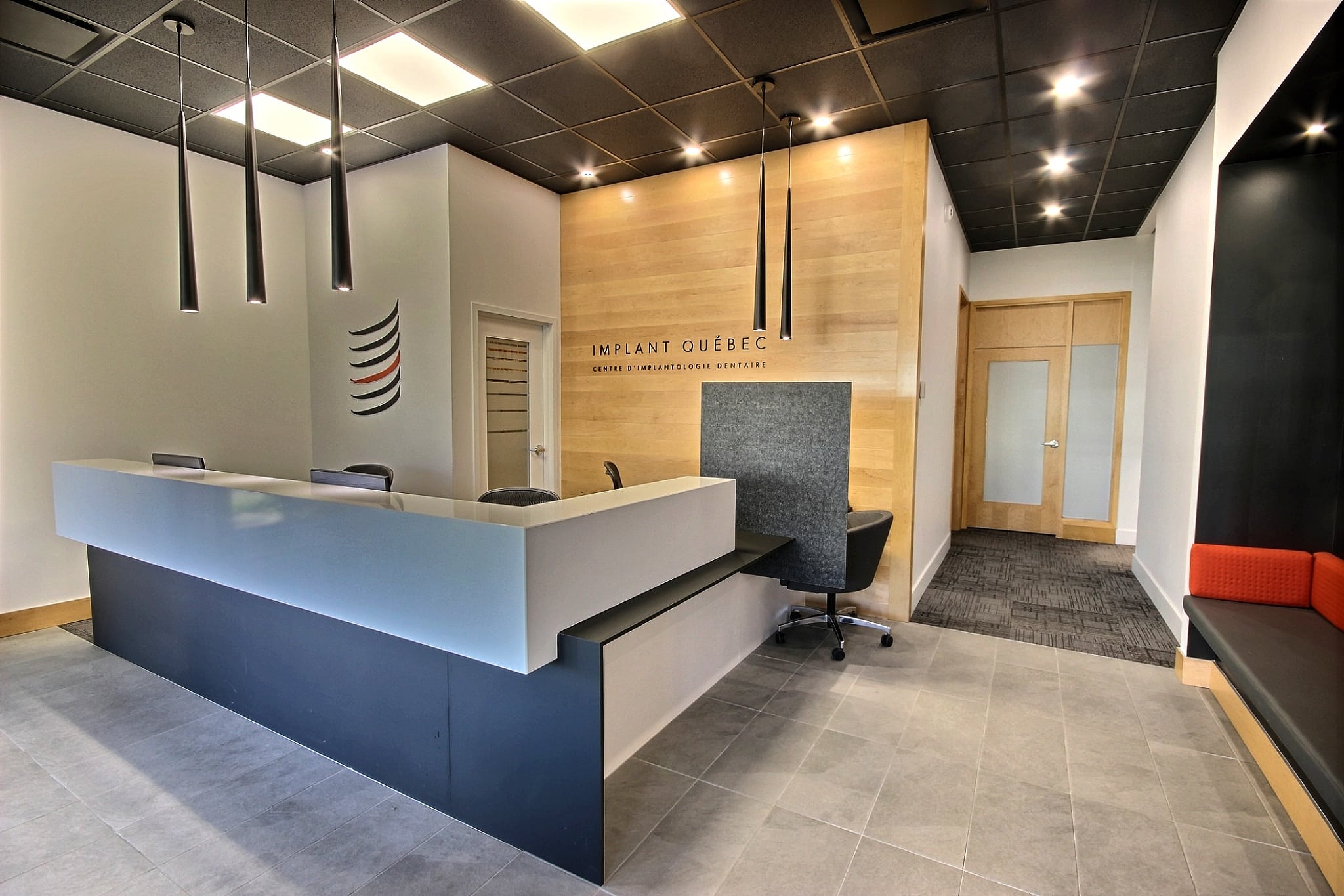 Couloir clinique Implant Québec