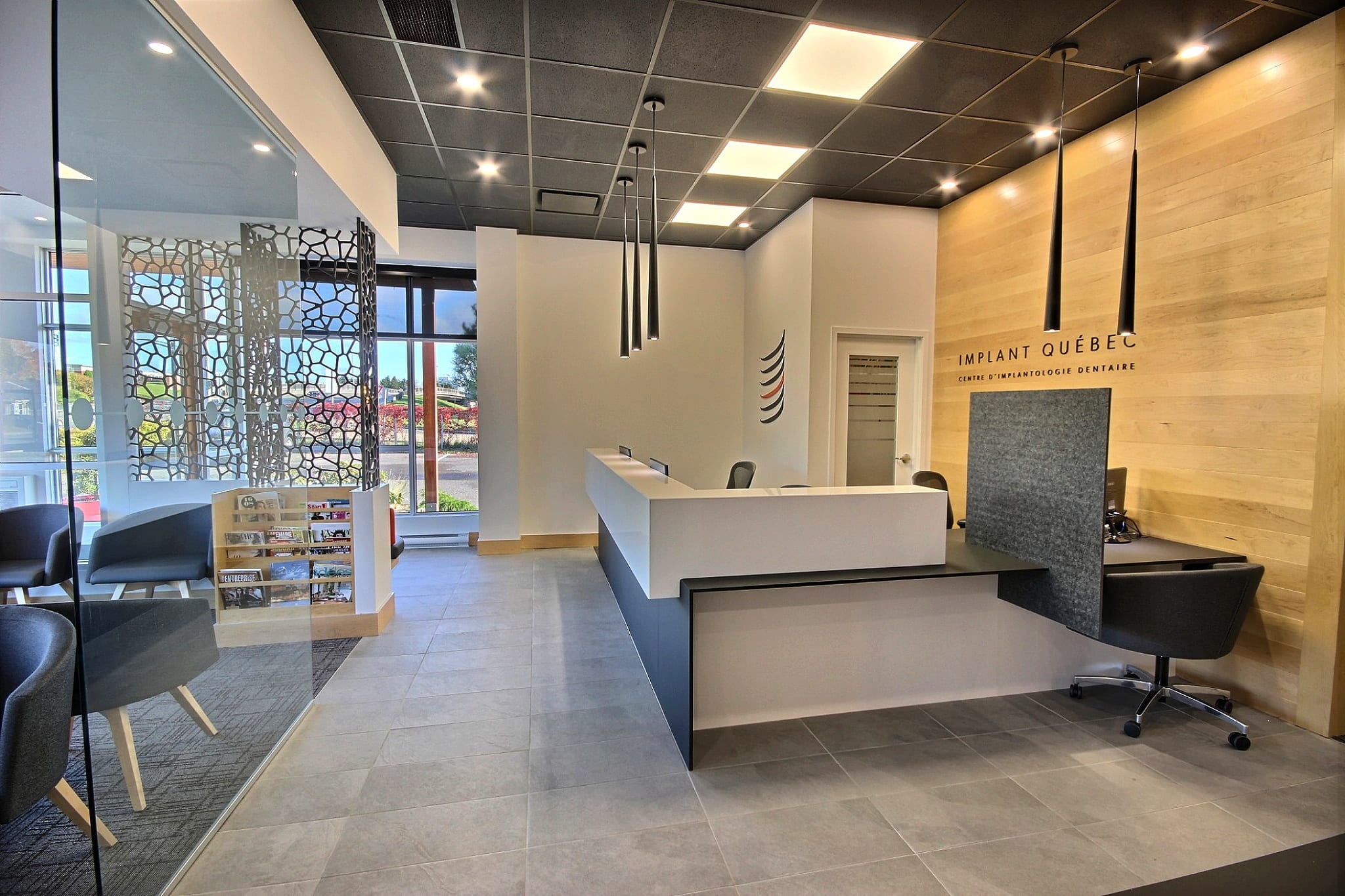 Entrée clinique Implant Québec