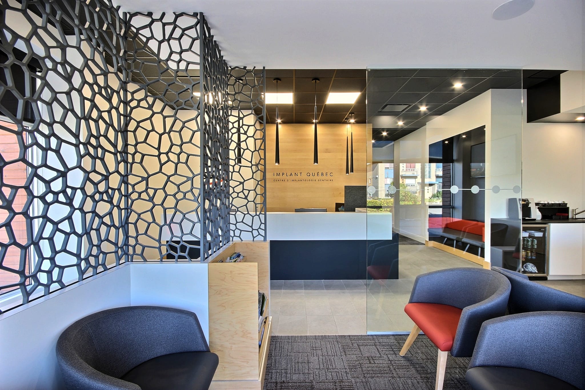 Salle d'attente design