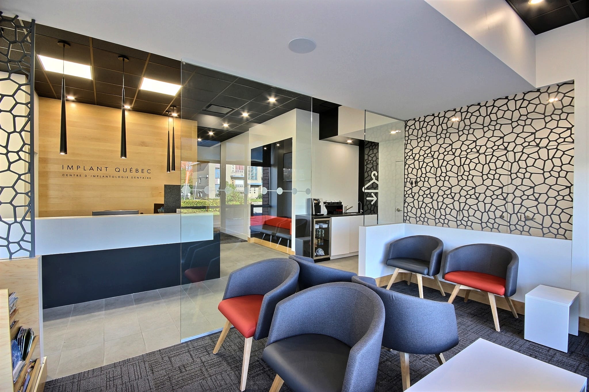 Design interieur salle d'attente