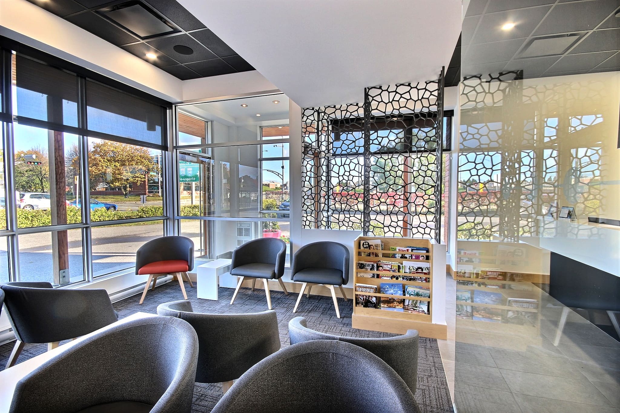 Design moderne salle d'attente