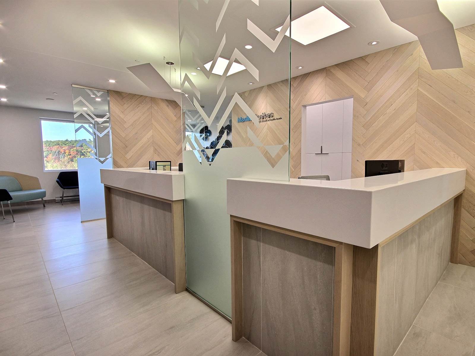 Design intérieur clinique dentaire lévis