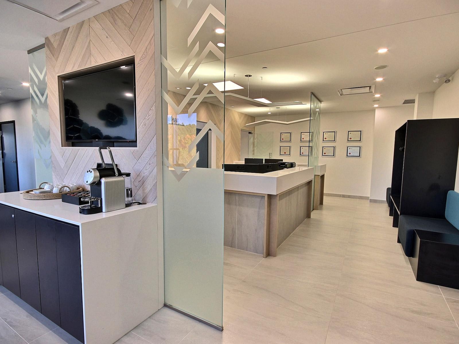 Décoration intérieur clinique dentiste