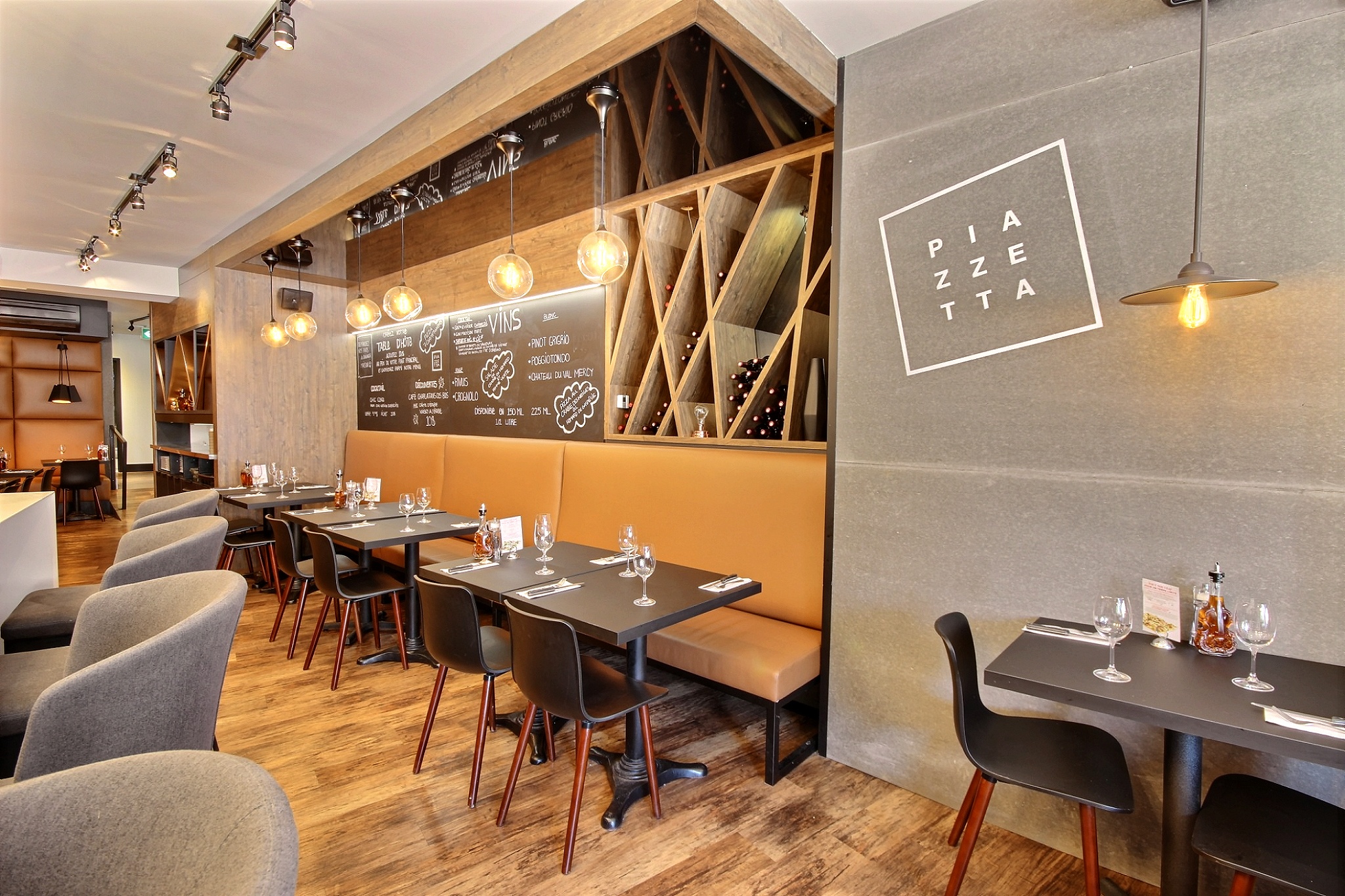 Salle de restaurant design intérieur
