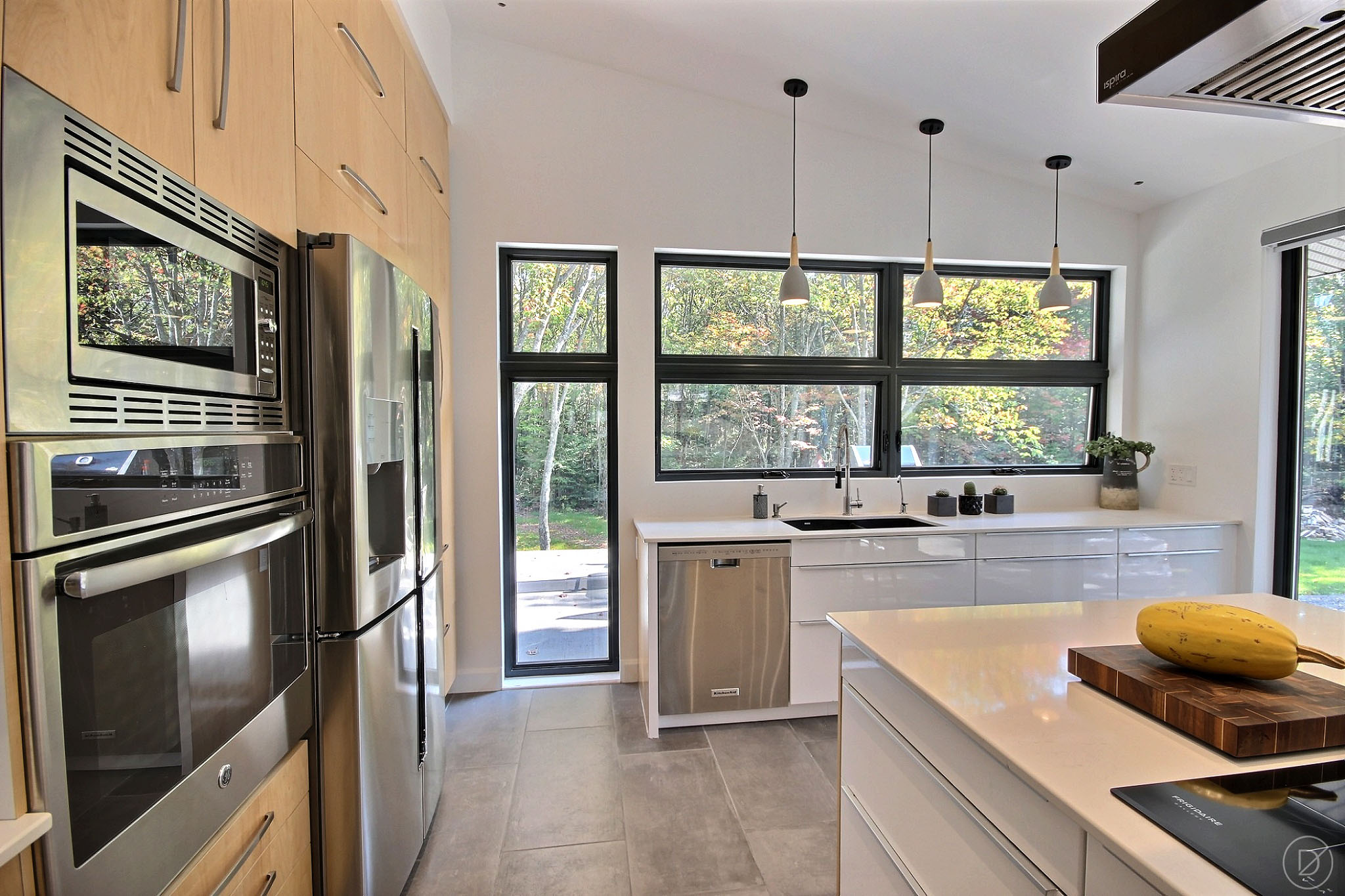 Décoration cuisine bois Résidence Lemaire-Laroche